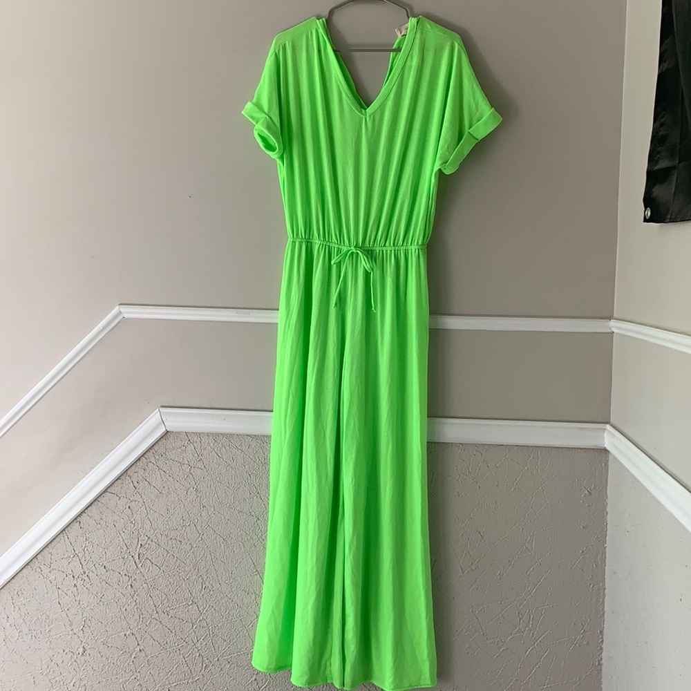 Neon Green Jumpsuit